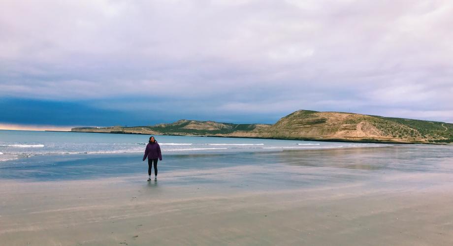 Shreya Subramanian, Wharton '21 Océano Patagonia - Puerto Piramídes, Argentina