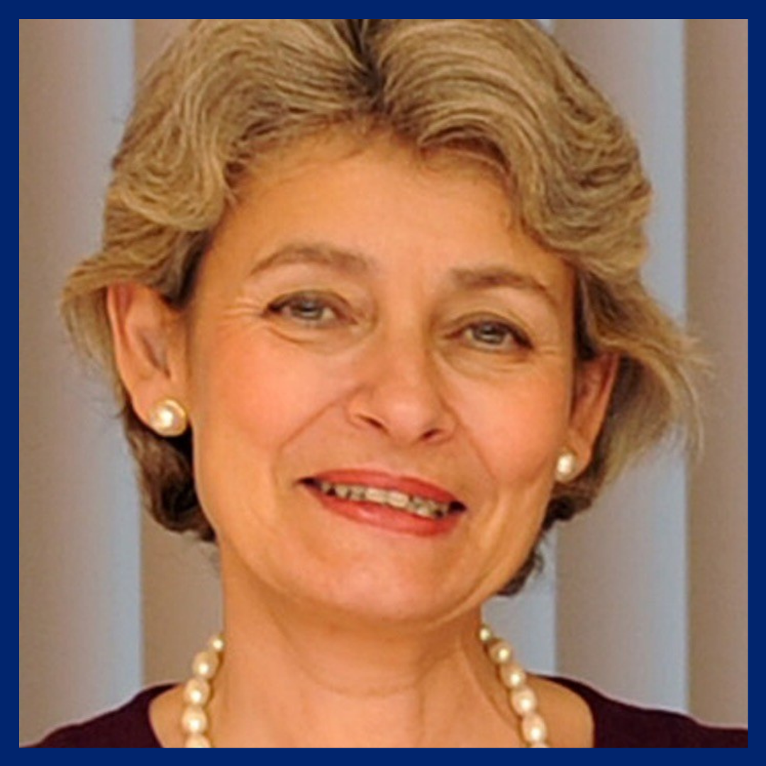 Irina Bokova headshot